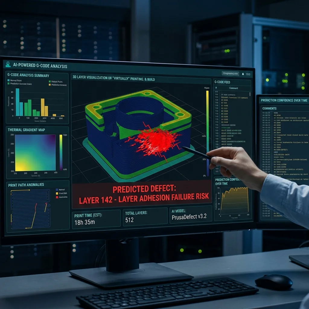 AI предсказване на дефекти от G-code: Превантивен контрол