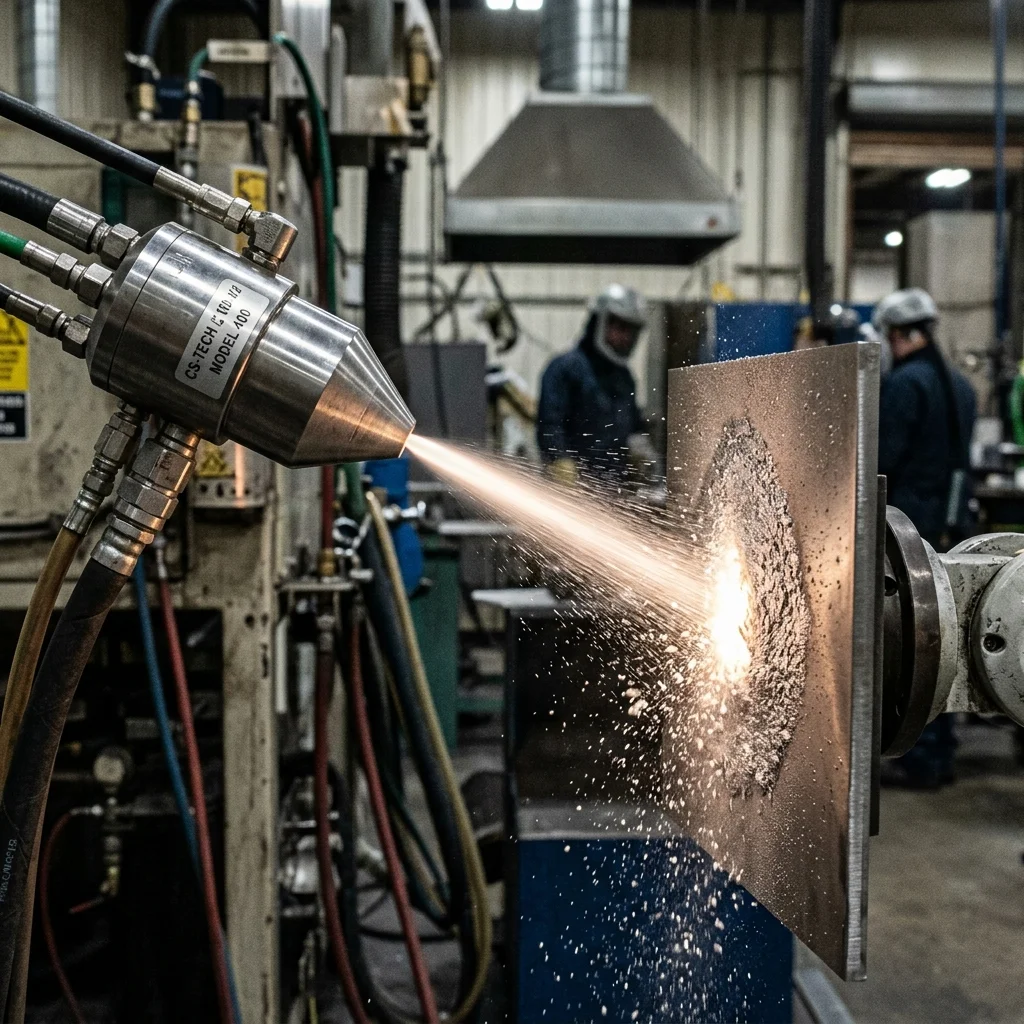 Cold Spray: Студено газодинамично метално нанасяне без топене