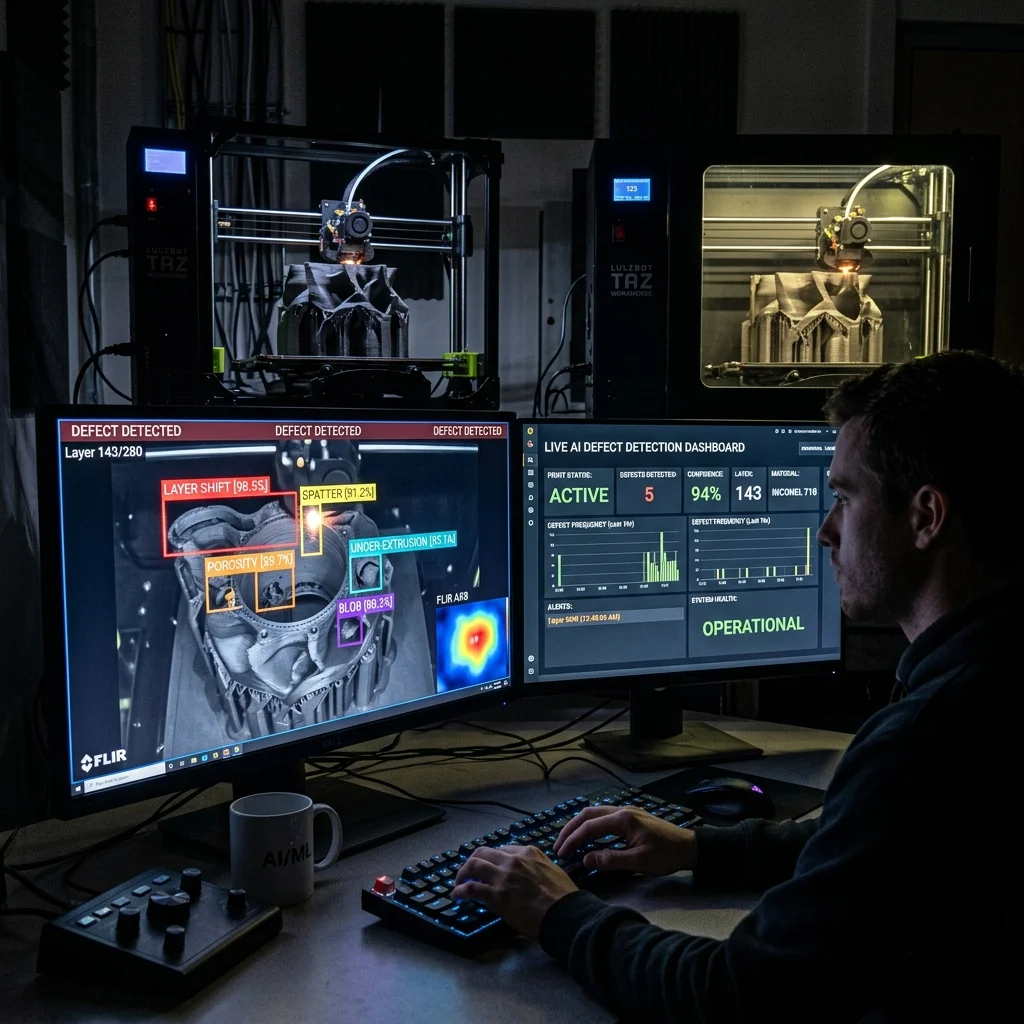Компютърно зрение за мониторинг на 3D принтиране: Интелигентният принтер