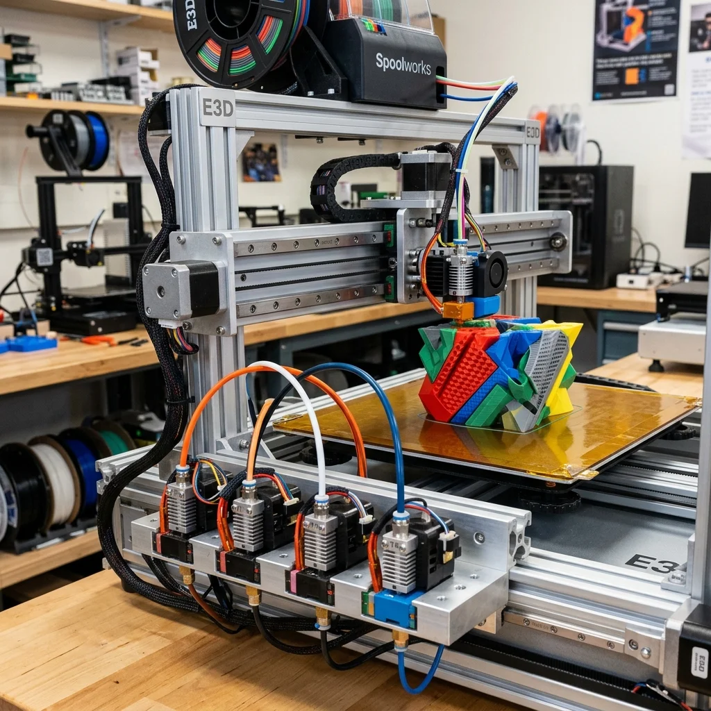E3D Toolchanger V2: Модулната DIY платформа става още по-прецизна