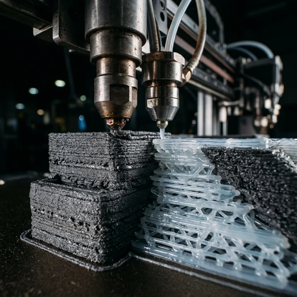 FGF 3D принтиране с HIPS и PVA: Ръководство