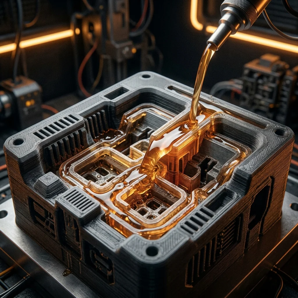 3D принтиране за форми и леене – силикон, метал, композити