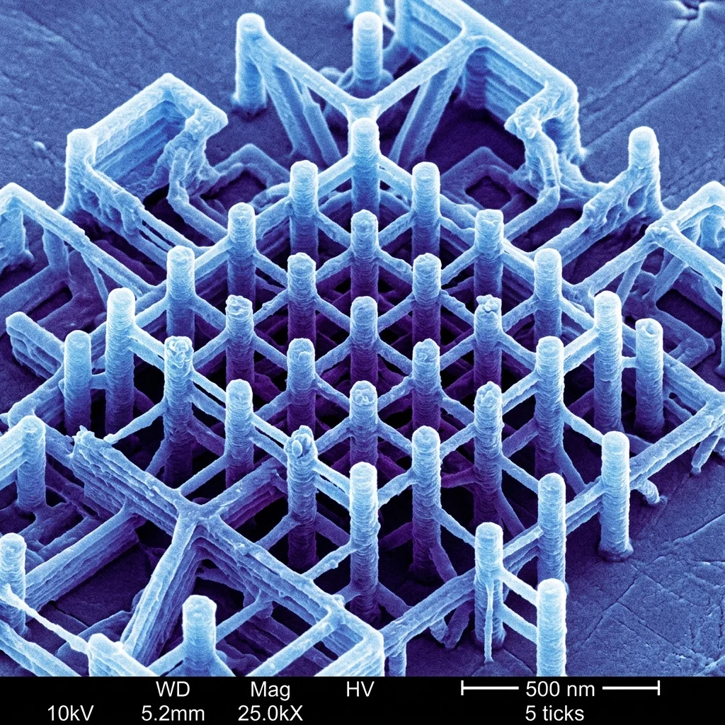 Micro-SLA и субмикронно 3D принтиране: Наноскала от фотони
