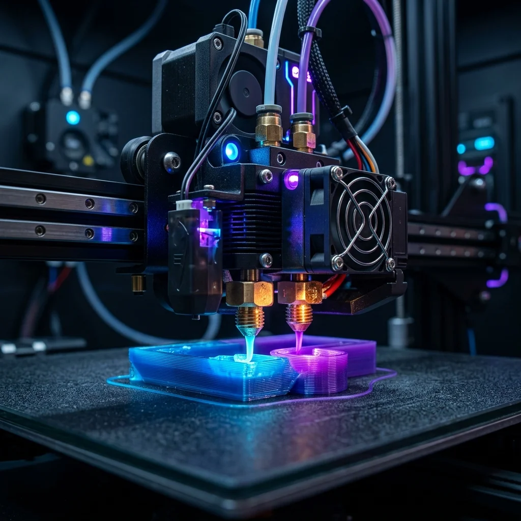 Мулти-материално 3D принтиране: Пълно ръководство за процес, ROI и приложения