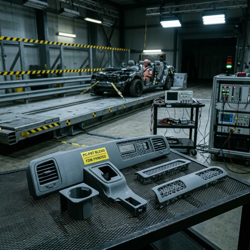 Сплави от поликарбонат и PBT (PC-PBT) за висока удароустойчивост