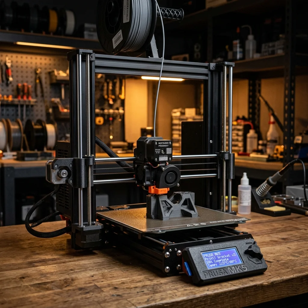 Original Prusa MK5: Легендата се завръща с изкуствен интелект (Технологичен концепт)