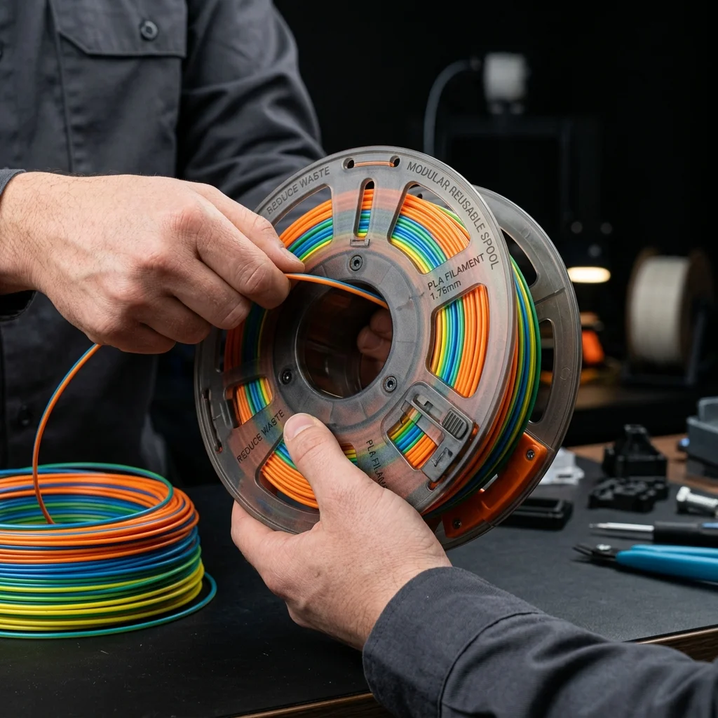Refill Spool системи: 80–90% по-малко отпадък от макари