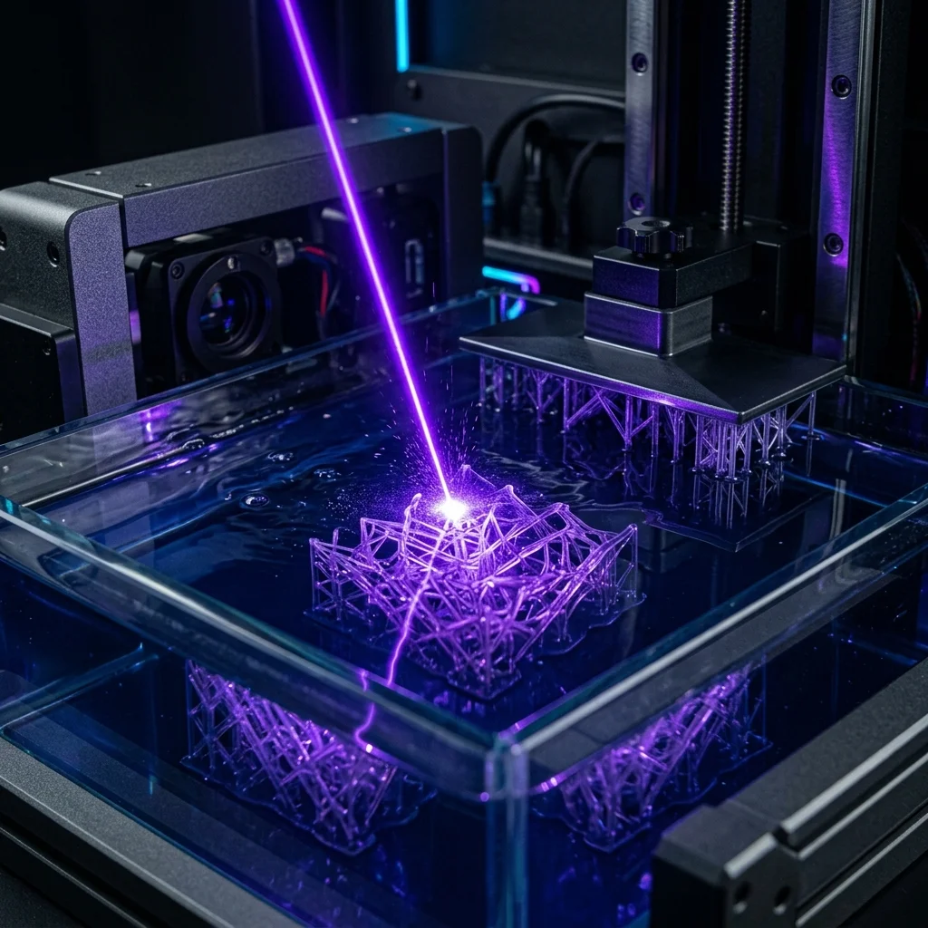 SLA със стандартна смола – лазерно прецизно принтиране