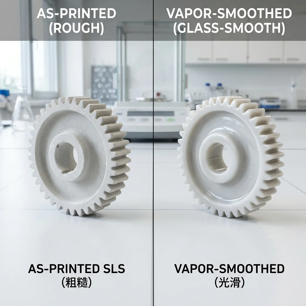 Vapor Smoothing: Парно изглаждане на SLS детайли