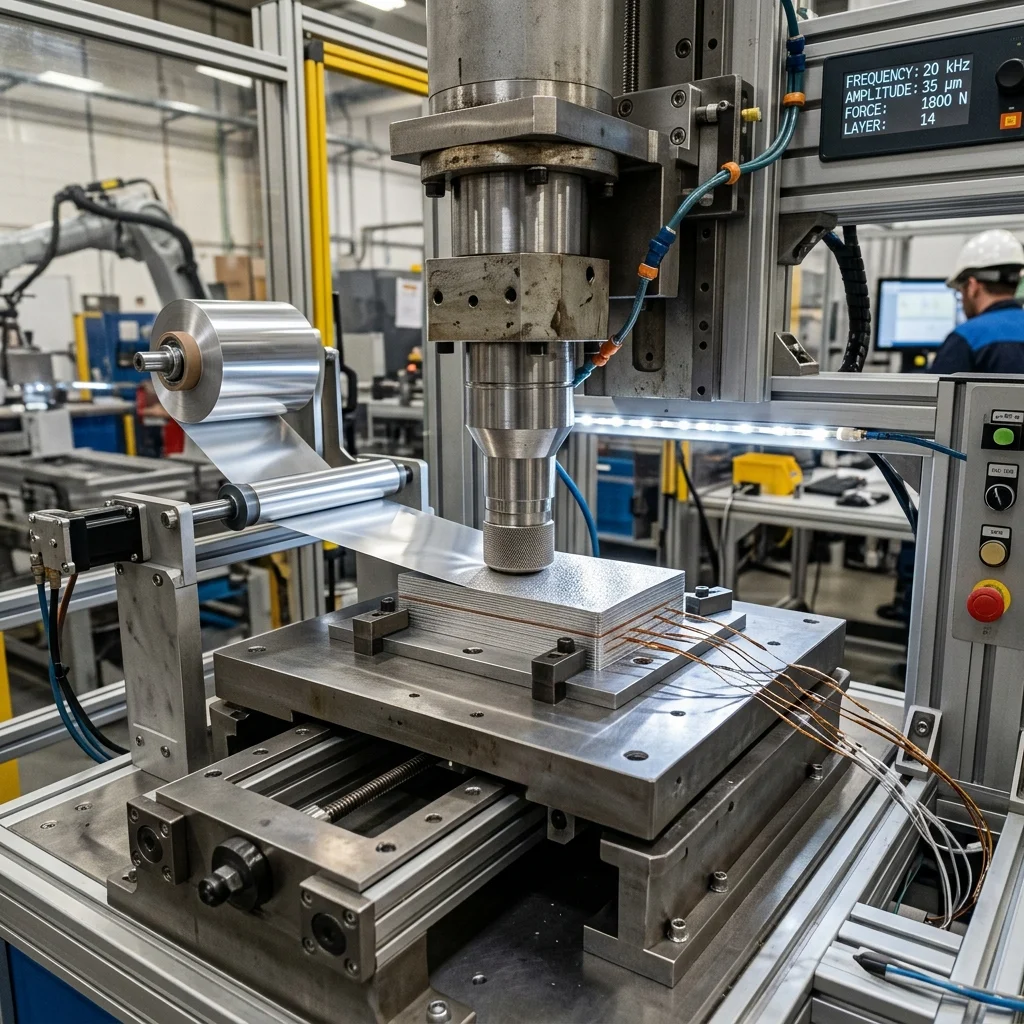 Ultrasonic Additive Manufacturing (UAM): Metal Foil Lamination