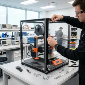 Проектиране и изграждане на усъвършенствана камера за 3D принтер (Custom Enclosure)