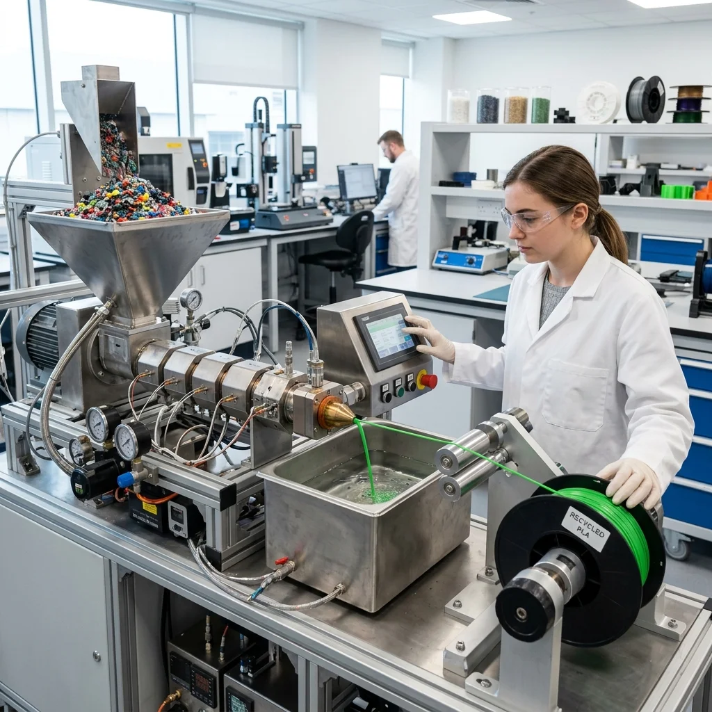 Closing the Loop: The Engineering Behind 3D Printer Filament Recycling