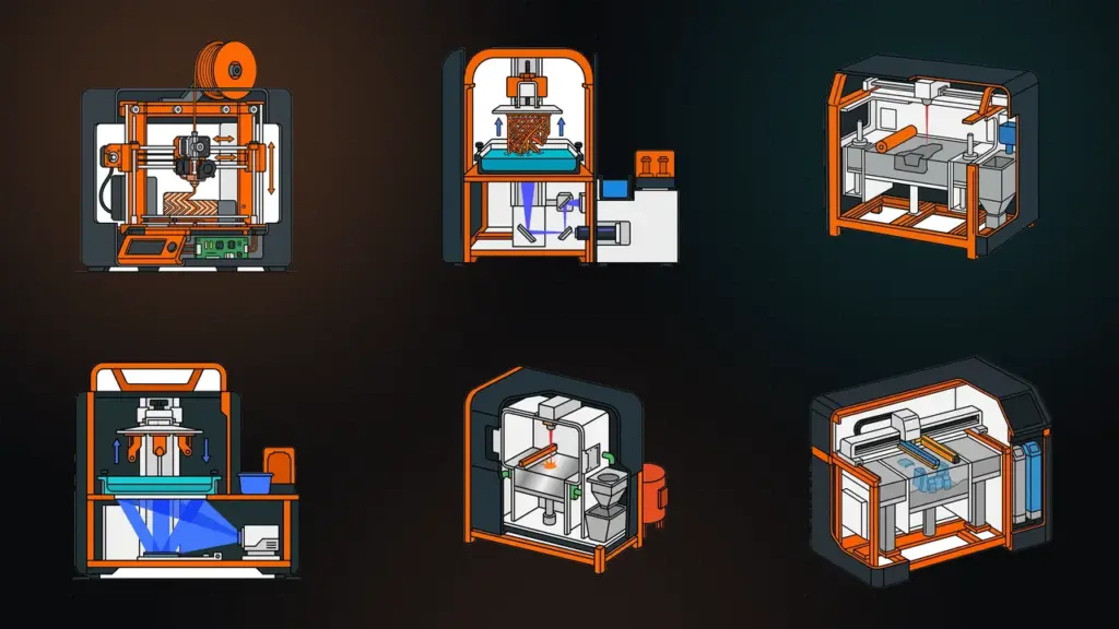 Types of 3D Printing Technologies: A Complete Comparison