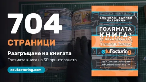 Кадър от видеото: 704 страници, разгръщане на книгата