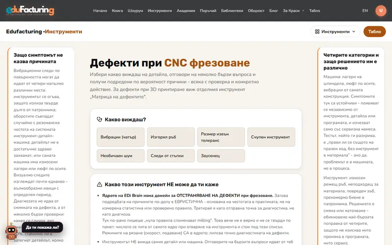 Дефекти при фрезоване