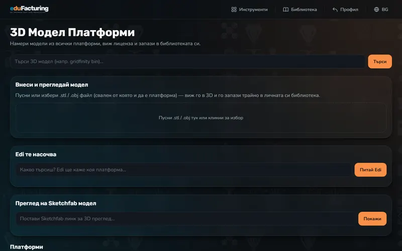 Платформи за модели